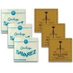 Cordas Savarez Cantiga 514/515/516J / Augustine Imperial IMP123 Violão Nylon, Combo