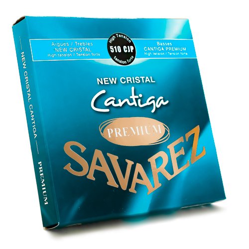 Cordas Savarez New Cristal Cantiga Premium 510CJP Tensão Alta