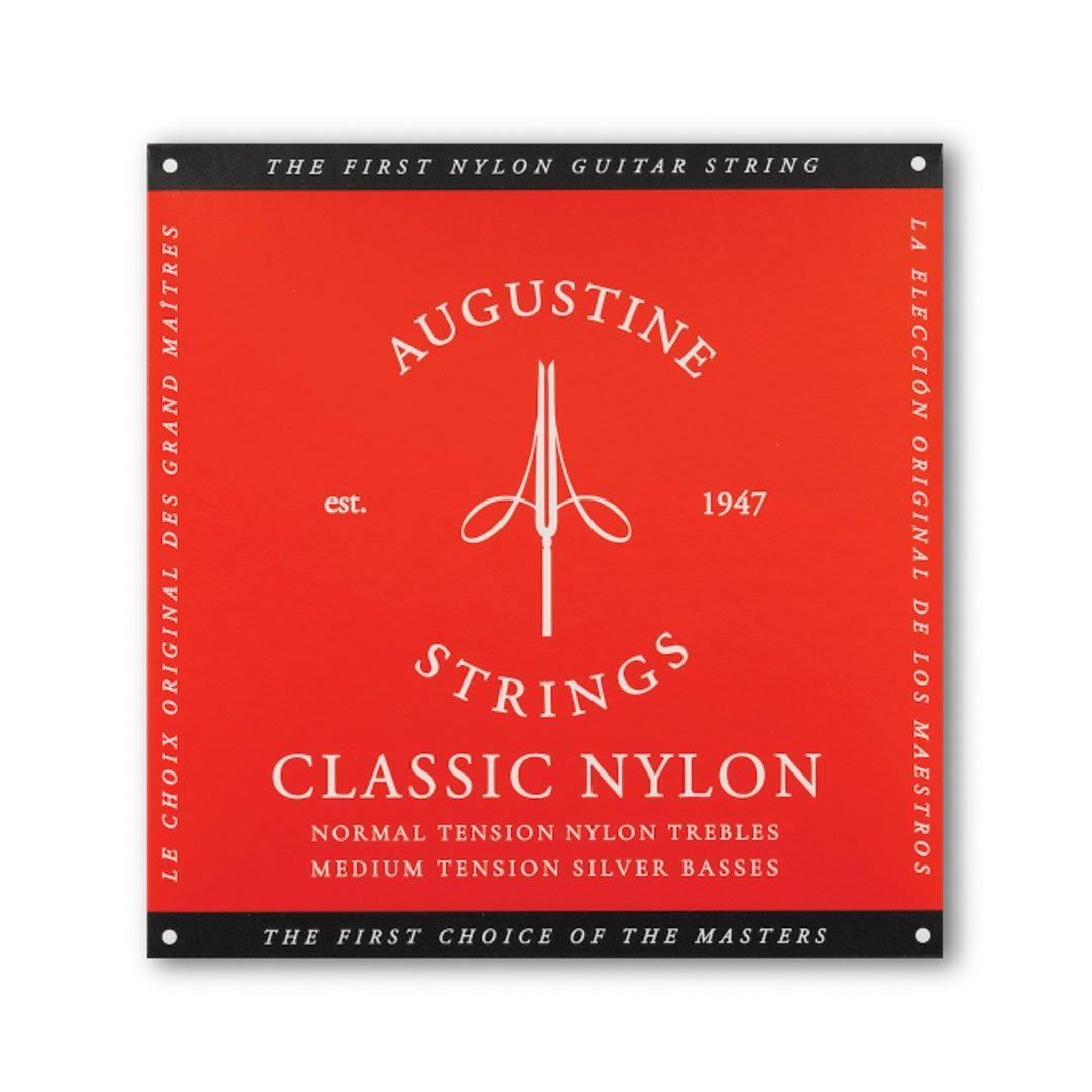 cordas para violão de nylon Augustine Classic Red tensão média