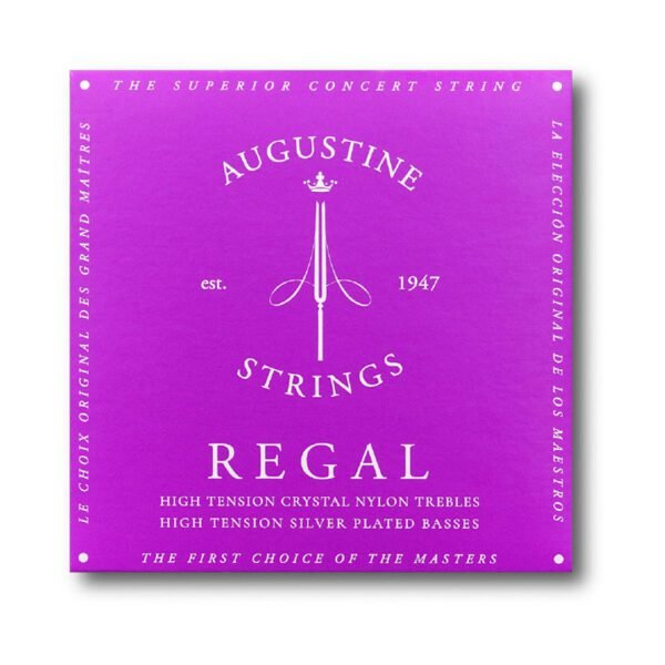 cordas para violão de nylon Augustine Regal Blue tensão alta