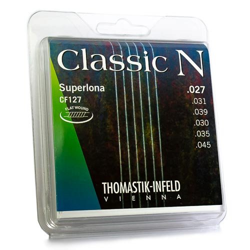 Cordas Thomastik Classic N Superlona CF127 Violão Nylon Flat