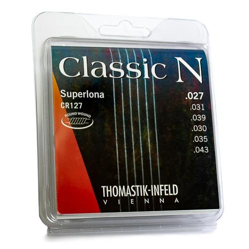 Cordas Thomastik Classic N Superlona CR127 Violão Nylon
