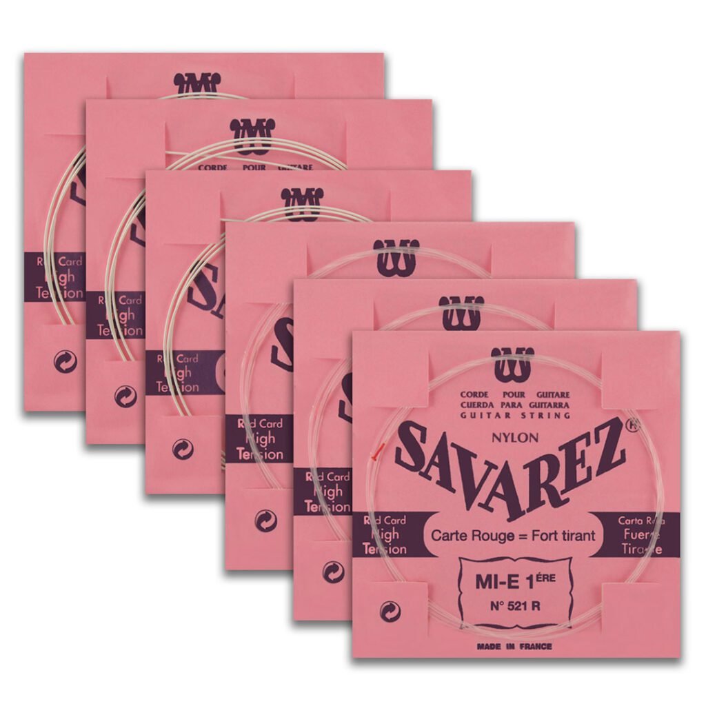 Cordas Savarez Tradicional 520R Violão Nylon Tensão Alta - Encorda