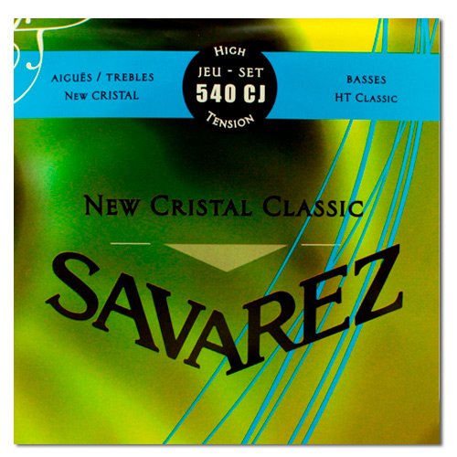 Cordas Savarez New Cristal Classic HT 540CJ Violão Nylon Tensão Alta