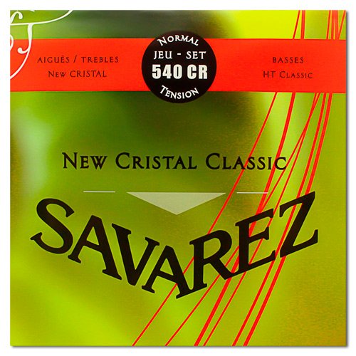 Cordas Savarez New Cristal Classic NT 540CR Violão Nylon Tensão Média