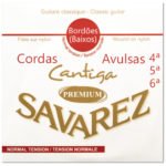 Cordas Avulsas Savarez Cantiga Premium 514/515/516RP Violão Nylon NT Tensão Média