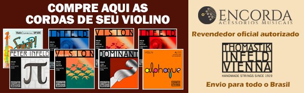 Cordas Thomastik para violino Cordas para violino Thomastik