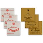 Cordas Savarez Cantiga 514/515/516R / Augustine Imperials IMP123 Violão Nylon, Tensão Média / Alta, Combo