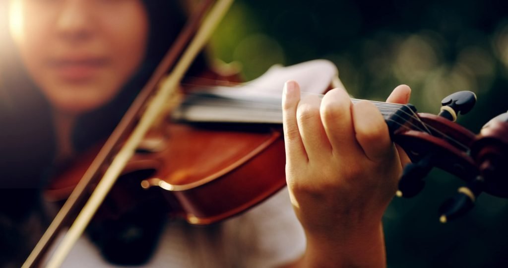partes de um violino