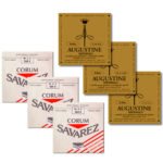 Cordas Savarez Corum 504/505/506R / Augustine Imperial IMP123 Violão Nylon, Tensão Média / Alta, Combo