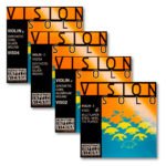 Cordas Thomastik Vision Solo VIS101 Violino 3/Ré Prata