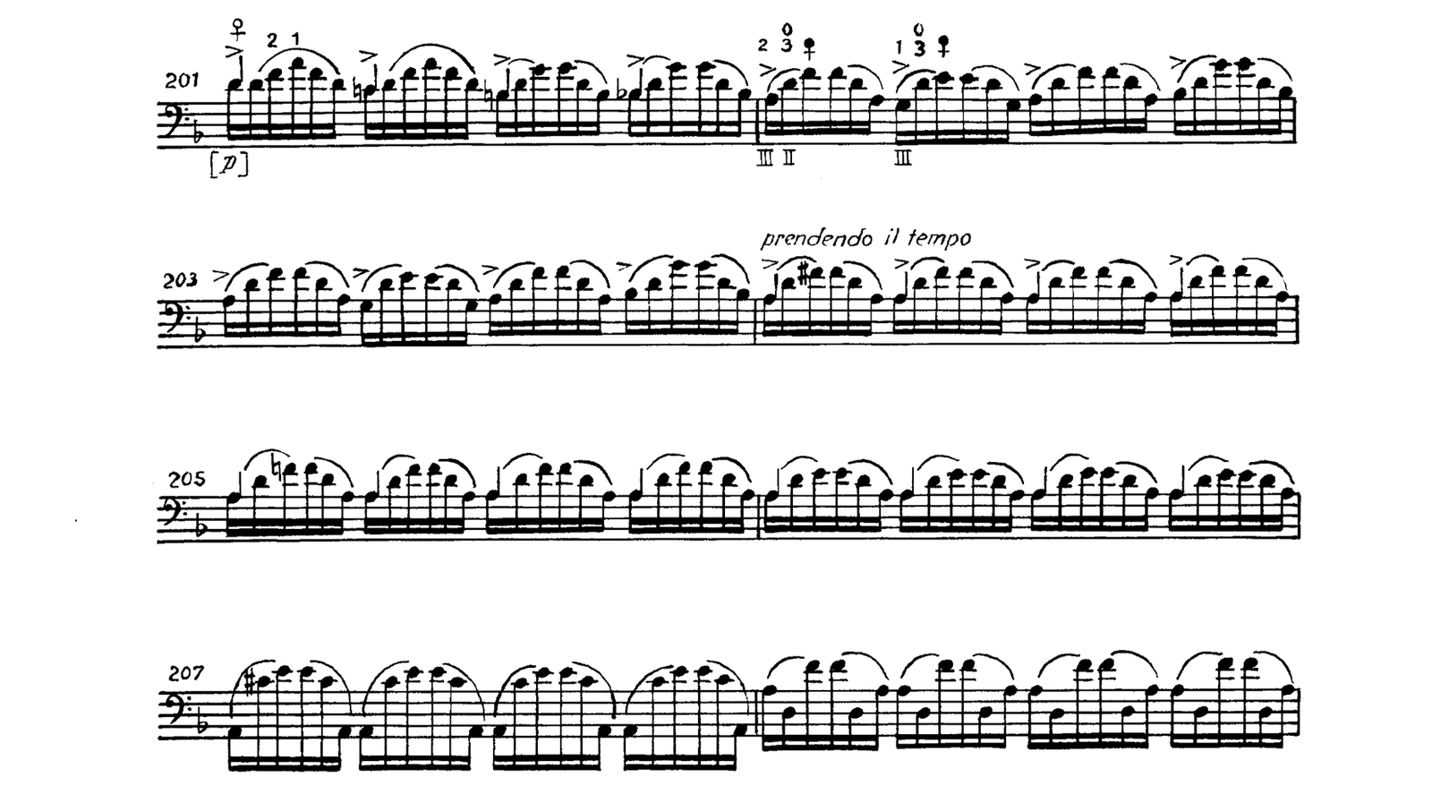 BOTTESINI - Cadência do Allegro di Concerto Alla Mendelssohn