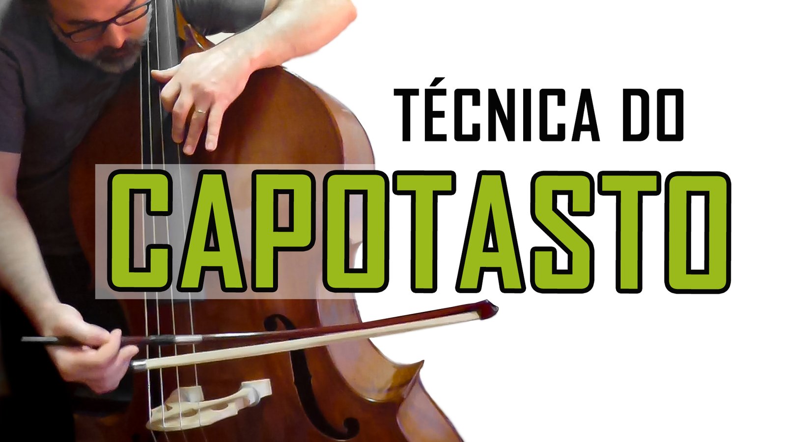 técnica capotasto contrabaixo