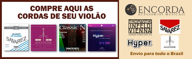 Cordas para violão de nylon