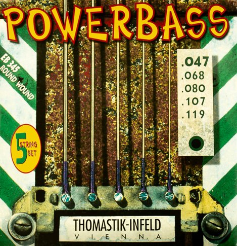 baixo 5 cordas Thomastik Power Bass EB345