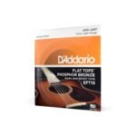 Cordas D'Addario Phosphor Bronze Flat Violão Aço .010"