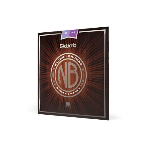 Cordas D'Addario Niquel Bronze NB1047 Violão Aço .010" são voltadas a quem procura som mais natural e original de seu violão.