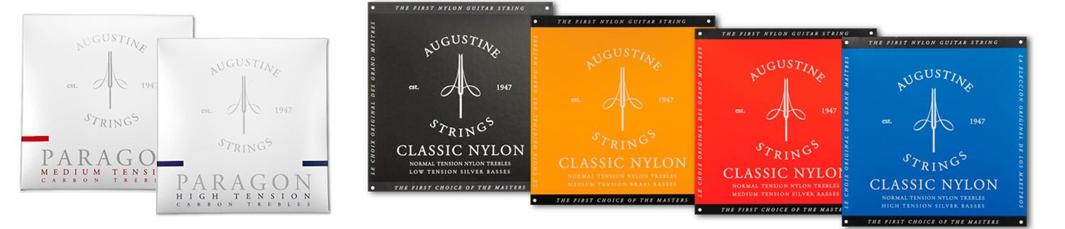 Cordas Augustine para violão nylon