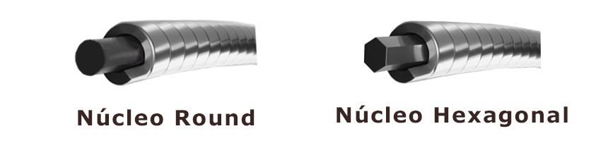 núcleo de cordas para violão de aço