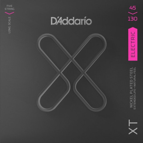 Cordas D'Addario XT Round Baixo Elétrico 5 cordas .045"