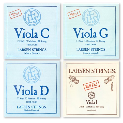 Jogo de Cordas Larsen Original Viola Strong