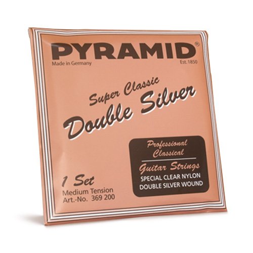 Cordas Violão Nylon Pyramid Double Silver Tensão Média