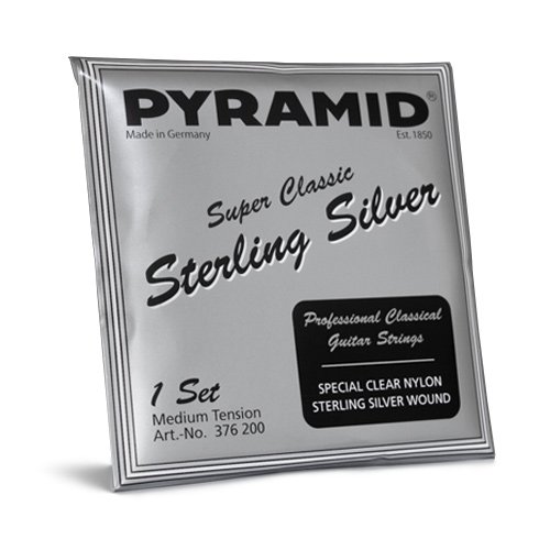 Jogo de Cordas Pyramid Super Classic Sterling Silver Violão Nylon