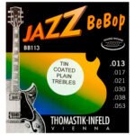 Cordas Thomastik Jazz Bebop BB113T Guitarra Round / Tin Plated