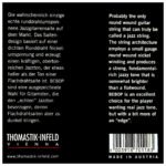 Cordas Thomastik Jazz Bebop BB111 Guitarra Round / Brass Plated - Imagem 2