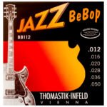 Cordas Thomastik Jazz Bebop BB112 Guitarra Round / Brass Plated