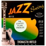 Cordas Thomastik Jazz Swing JS112T Guitarra Flat / Tin plated