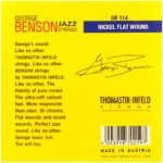 Cordas Thomastik George Benson GB114 Guitarra Flat / Brass Plated - Imagem 2