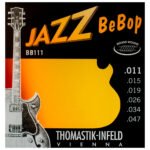 Cordas Thomastik Jazz Bebop BB111 Guitarra Round / Brass Plated