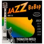 Cordas Thomastik Jazz Bebop BB113 Guitarra Round / Brass Plated