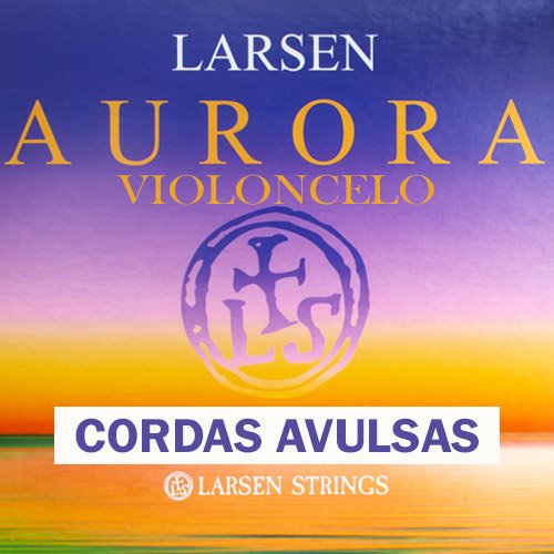 Cordas Avulsas Larsen Aurora Violoncelo