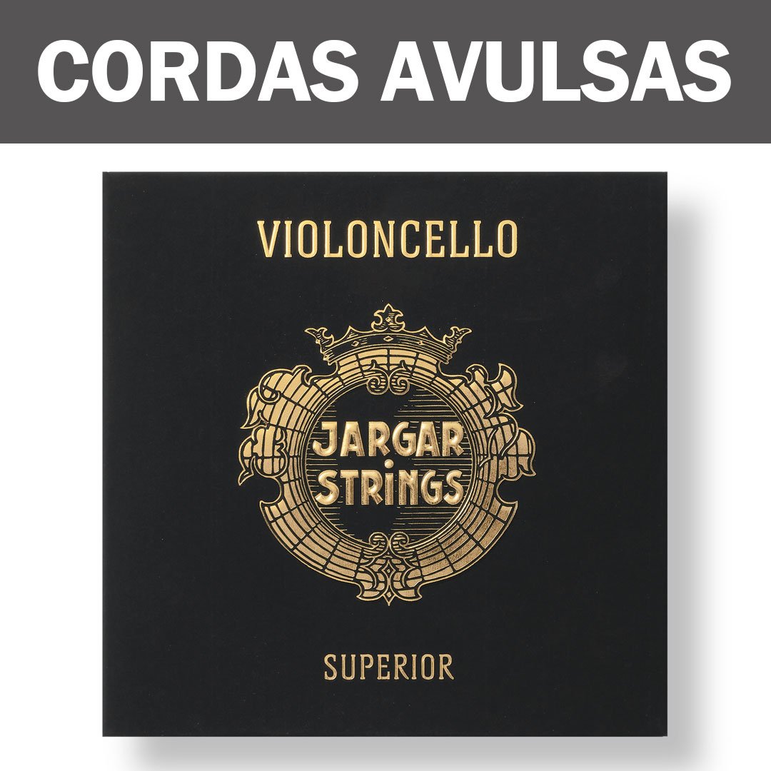 fe6629d52fc6c0c2afd4fdee38b4b3d5.jpg Cordas Avulsas Jargar Superior Violoncelo - Imagem 1