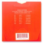 Cordas Augustine Spectra Extra Light 009" Nickel Round Guitarra - Imagem 3