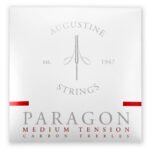 Cordas Augustine Paragon Red Violão Nylon / Carbono Tensão Média - Imagem 2