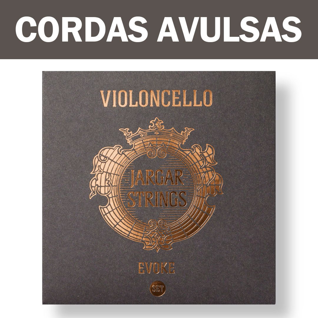 1fcd0304cad9e44a3329ea9933499a65.jpg Cordas Avulsas Jargar Evoke Violoncelo - Imagem 1